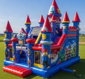 T5-2425 Castelos Infláveis com Tema Roblox