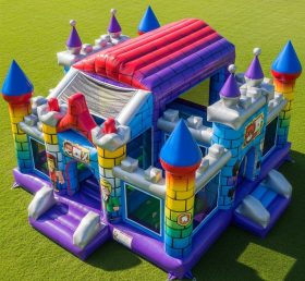 T5-2426 Castelos Infláveis com Tema Roblox
