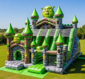 T5-2446 Castelos Insufláveis Tema Shrek