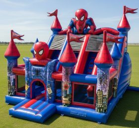 T5-2460 Castelos Infláveis com Tema do Homem-Aranha