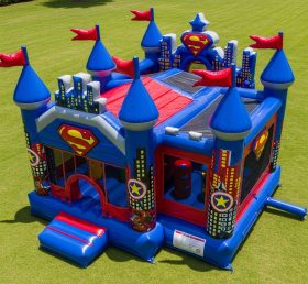 T5-2478 Castelos Infláveis com Tema de Super-herói