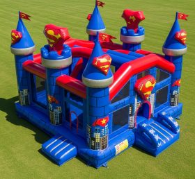 T5-2480 Castelos Infláveis com Tema do Superman