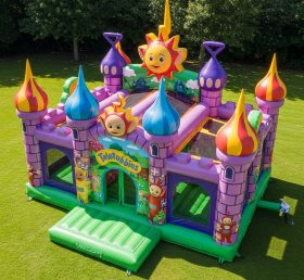 T5-2489 Castelos Infláveis Tema Teletubbies