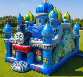 T5-2525 Castelos Infláveis com Tema Thomas & Friends
