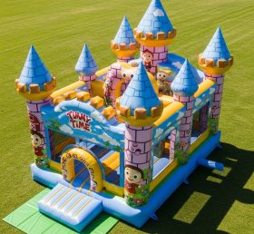 T5-2528 Castelos Infláveis Tema Timmy Time