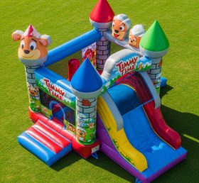 T5-2529 Castelos Infláveis Tema Timmy Time