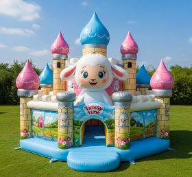 T5-2532 Castelos Insufláveis com Tema Timmy Time