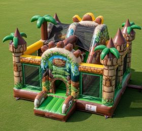 T5-2599 Castelos Infláveis com Tema de Dinossauro