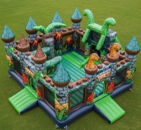 T5-2601 Castelos Infláveis Tema Dinossauro