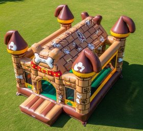 T5-2602 Castelos Infláveis com Tema de Cachorro