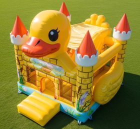 T5-2612 Castelos Infláveis Tema de Pato
