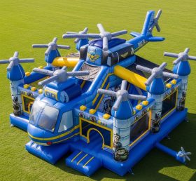 T5-2650 Castelos Infláveis com Tema de Helicóptero