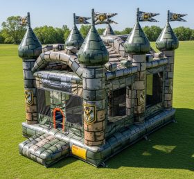 T5-2681 Castelos Infláveis com Tema Estilo Militar