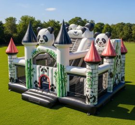 T5-2702 Castelos Infláveis Tema Panda