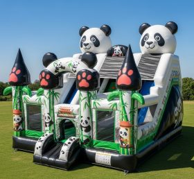 T5-2703 Castelos Infláveis com Tema de Panda
