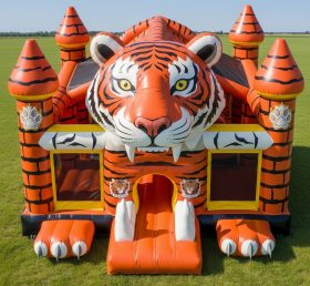 T5-2755 Castelos Infláveis com Tema de Tigre