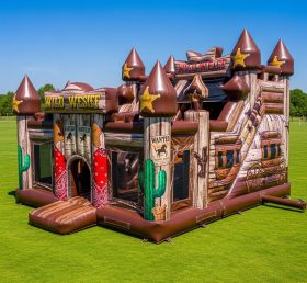 T5-2785 Castelos Infláveis com Tema Velho Oeste