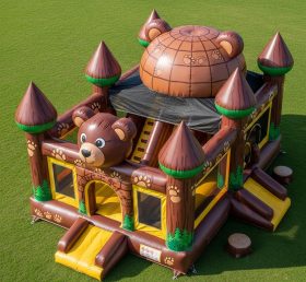 T5-2818 Castelos Infláveis Tema de Urso