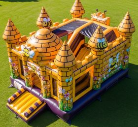 T5-2825 Castelos Infláveis com Tema de Abelha
