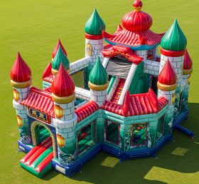 T5-2852 Castelos Infláveis de Tema Estilo Chinês