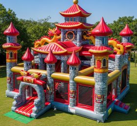 T5-2853 Castelos Infláveis de Tema Estilo Chinês