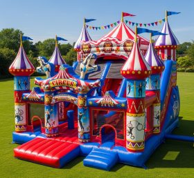 T5-2860 Castelos Infláveis com Tema de Circo