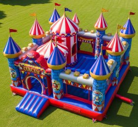 T5-2862 Castelos Infláveis com Tema de Circo