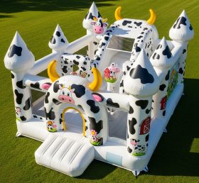 T5-2869 Castelos Infláveis com Tema de Vaca