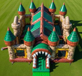 T5-2885 Castelos Infláveis com Tema de Dinossauro