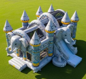 T5-2920 Castelos Infláveis com Tema de Elefante