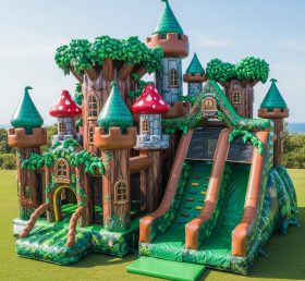 T5-2999 Castelos Infláveis de Tema Floresta Mágica