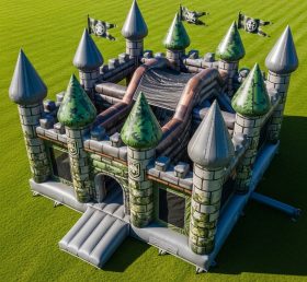 T5-3005 Castelos Infláveis com Tema Estilo Militar