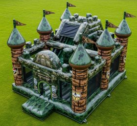 T5-3006 Castelos Infláveis com Tema Estilo Militar
