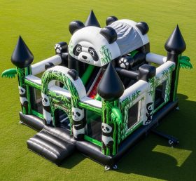 T5-3022 Castelos Infláveis Tema Panda