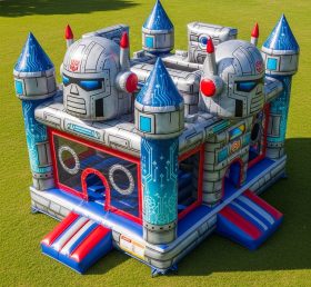 T5-3051 Castelos Infláveis com Tema de Robô