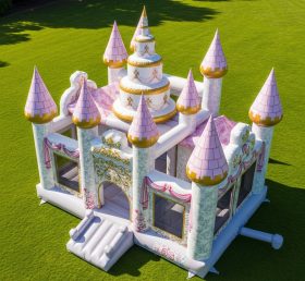 T5-3117 Castelos Infláveis com Tema de Casamento