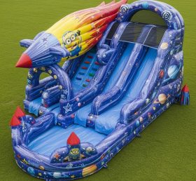 T8-9309 Escorregador Aquático Inflável Tema Minions