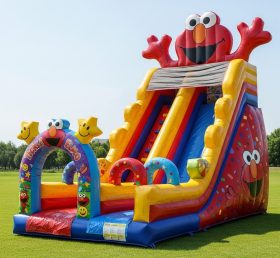 T8-9425 Tema Tickle Me Elmo Escorregador Seco Inflável