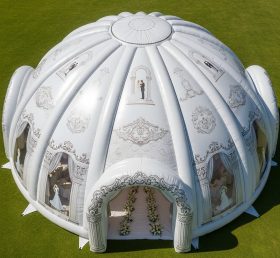 Tent1-4989 Tema de Casamentos Domo Inflável