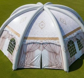 Tent1-6006 Cúpula Inflável com Tema de Casamento