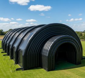 Tent1-6014 Túnel Preto Tenda Inflável