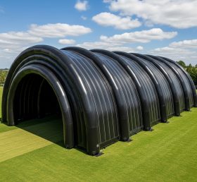 Tent1-6034 Tenda de Túneis Infláveis Pretos em Arco