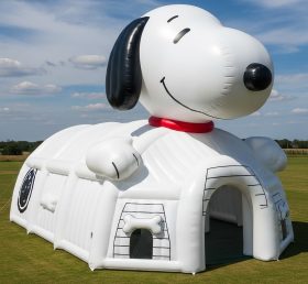 Tent1-6035 Tenda Inflável Tema Snoopy