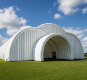 Tent1-6051 Tenda Inflável em Forma de Cúpula Branca