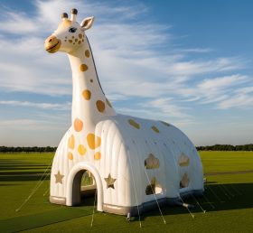 Tent1-6054 Tenda Inflável com Tema de Girafa