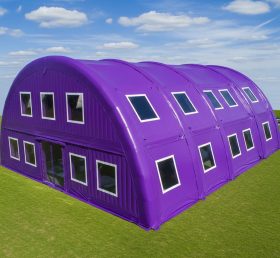 Tent1-6065 Tenda Inflável Roxa com Janelas