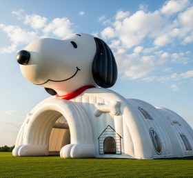 Tent1-6066 Tenda Inflável com Tema da Casinha do Snoopy