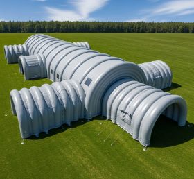 Tent1-6067 Tenda de Túneis Infláveis Cinza