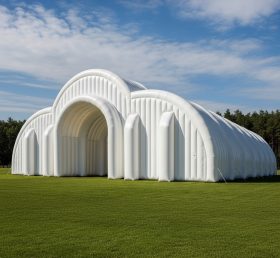 Tent1-6072 Tenda Inflável em Arco Branca