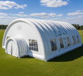 Tent1-6073 Tenda Inflável Branca com Janelas